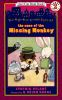 Book cover for "The case of the missing monkey".