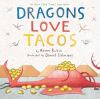 Book cover for "Dragons love tacos".