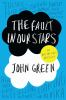 Book cover for "The fault in our stars".