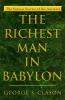Book cover for "The richest man in Babylon".