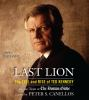 Book cover for "Last lion".