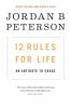 Book cover for "12 rules for life".