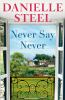 Book cover for "Never say never".