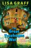 Book cover for "The great treehouse war".