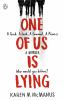 Book cover for "One of us is lying".