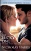 Book cover for "The lucky one".