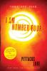 Book cover for "I am number four".