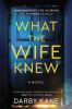 Book cover for "What the wife knew".