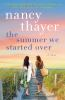 Book cover for "The summer we started over".
