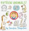 Book cover for "Fifteen animals!".