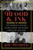 Book cover for "Blood & ink".
