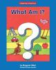 Book cover for "What am I?".