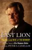 Book cover for "Last lion".