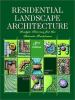 Book cover for "Residential landscape architecture".