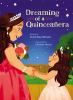 Book cover for "Dreaming of a quinceañera".