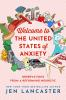 Book cover for "Welcome to the United States of anxiety".