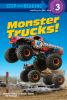 Book cover for "Monster trucks!".
