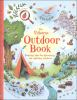 Book cover for "The Usborne outdoor book".
