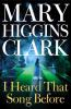 Book cover for "I heard that song before".