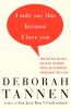 Book cover for "I only say this because I love you".