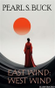 Book cover for "East wind: west wind".