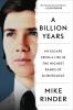 Book cover for "A billion years".