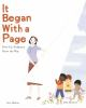 Book cover for "It began with a page".