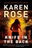 Book cover for "Knife in the back".