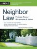 Book cover for "Neighbor law".