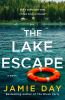 Book cover for "The lake escape".