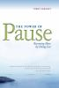 Book cover for "The power of pause".