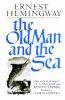 Book cover for "The old man and the sea".