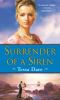 Book cover for "Surrender of a siren".