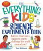 Book cover for "The everything kids' science experiments book".