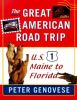 Book cover for "The great American road trip".