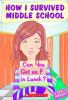 Book cover for "How I survived middle school".