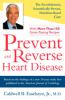 Book cover for "Prevent and reverse heart disease".