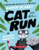 Book cover for "Cat on the run in cucumber madness!".