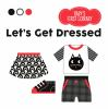Book cover for "Let's get dressed".