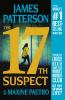 Book cover for "The 17th suspect".