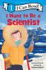 Book cover for "I want to be a scientist".