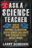 Book cover for "Ask a science teacher".
