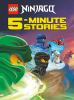 Book cover for "LEGO Ninjago 5-minute stories".