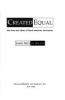 Book cover for "Created equal".