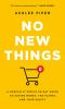 Book cover for "No new things".