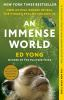Book cover for "An immense world".