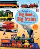 Book cover for "The Usborne big book of big trains".