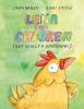 Book cover for "Lena the chicken (but really a dinosaur!)".