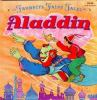 Book cover for "Aladdin".