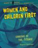 Book cover for "Women and children first".